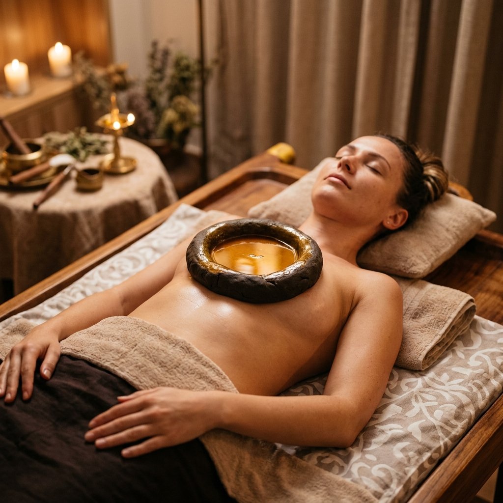 Hridaya Basti (Heart Area Therapy)