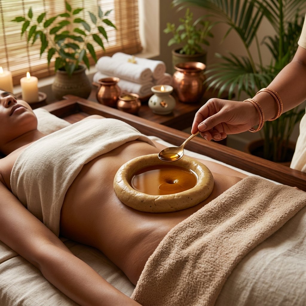 Nabhi Basti (Abdominal/Navel Therapy)